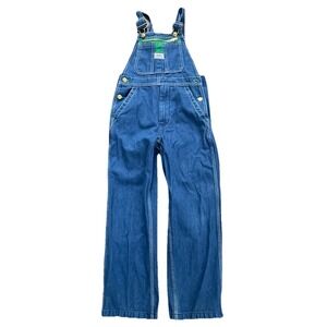 Vintage Liberty Bib Overalls Blue‎ Jean w Zip Pocket & Snap Size 10R